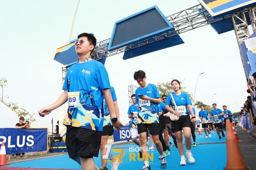 Race photo from ISOPlus Run 2024 Jakarta