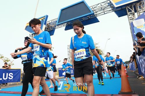 Race photo from ISOPlus Run 2024 Jakarta
