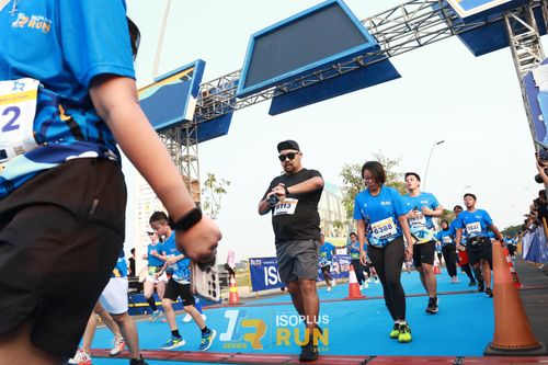 Race photo from ISOPlus Run 2024 Jakarta