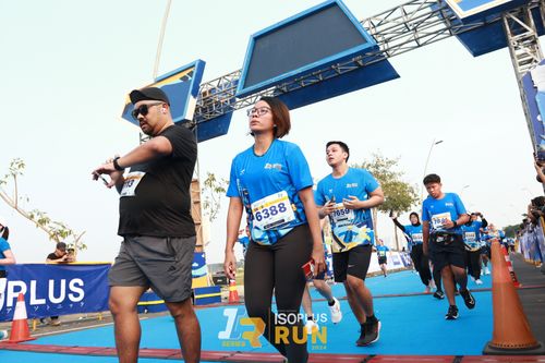 Race photo from ISOPlus Run 2024 Jakarta