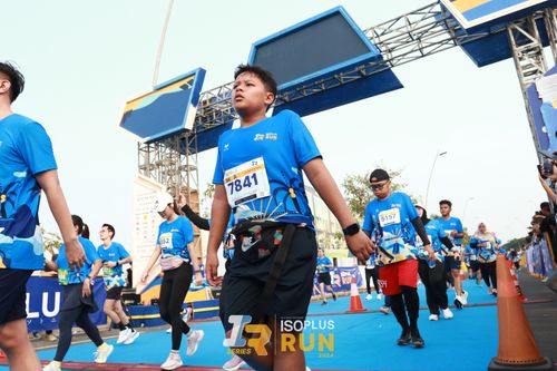 Race photo from ISOPlus Run 2024 Jakarta