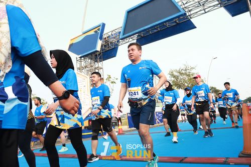 Race photo from ISOPlus Run 2024 Jakarta