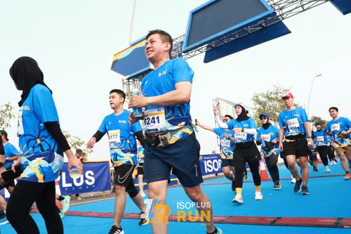 Race photo from ISOPlus Run 2024 Jakarta