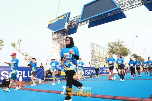 Race photo from ISOPlus Run 2024 Jakarta