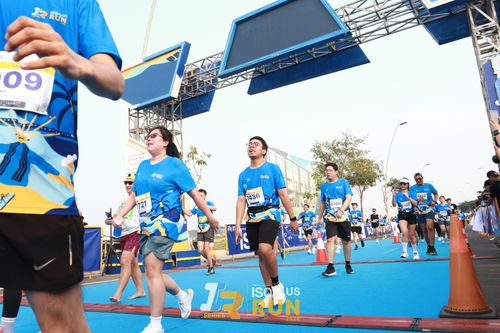 Race photo from ISOPlus Run 2024 Jakarta