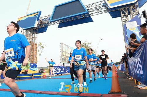 Race photo from ISOPlus Run 2024 Jakarta
