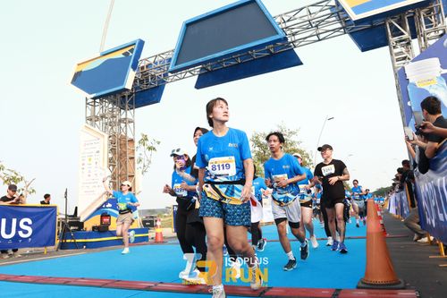 Race photo from ISOPlus Run 2024 Jakarta