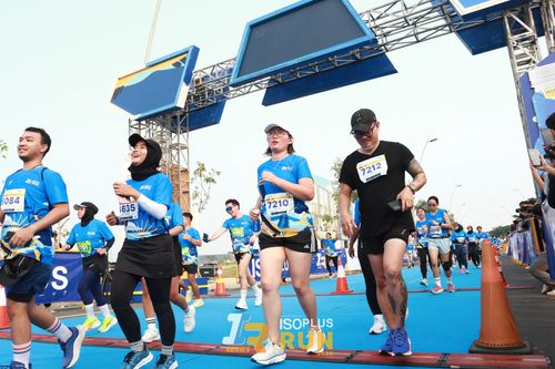 Race photo from ISOPlus Run 2024 Jakarta