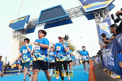 Race photo from ISOPlus Run 2024 Jakarta