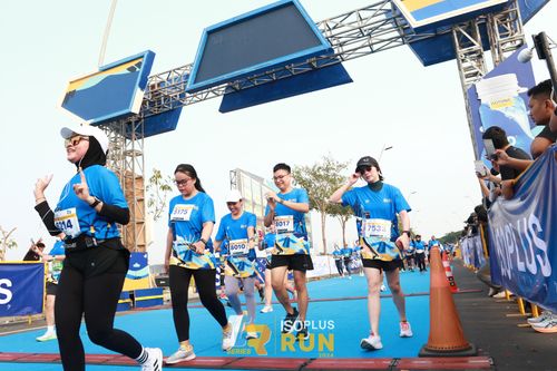 Race photo from ISOPlus Run 2024 Jakarta