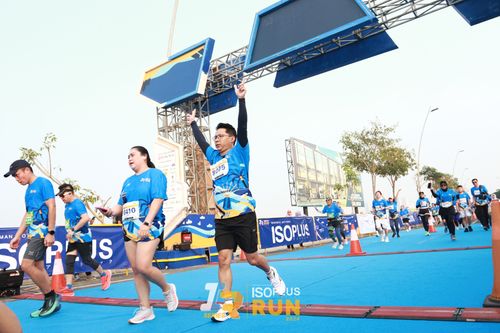 Race photo from ISOPlus Run 2024 Jakarta