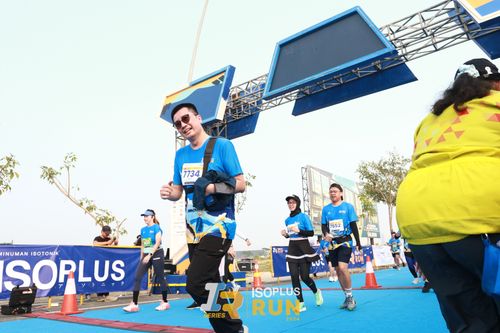 Race photo from ISOPlus Run 2024 Jakarta