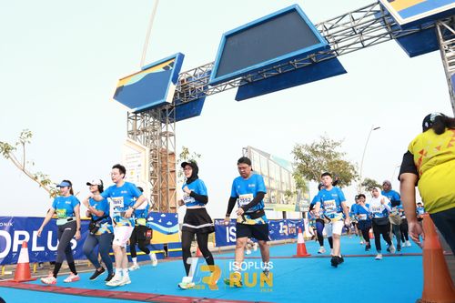 Race photo from ISOPlus Run 2024 Jakarta