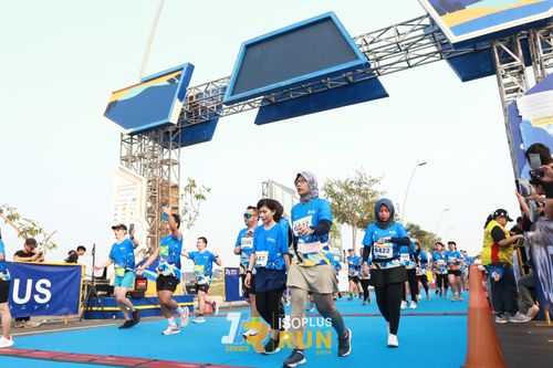 Race photo from ISOPlus Run 2024 Jakarta