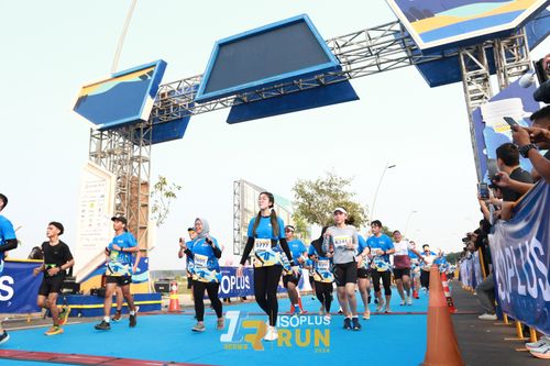 Race photo from ISOPlus Run 2024 Jakarta