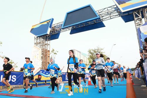 Race photo from ISOPlus Run 2024 Jakarta