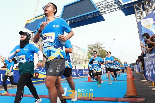 Race photo from ISOPlus Run 2024 Jakarta