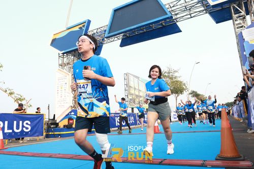 Race photo from ISOPlus Run 2024 Jakarta