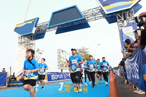 Race photo from ISOPlus Run 2024 Jakarta