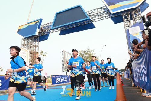 Race photo from ISOPlus Run 2024 Jakarta
