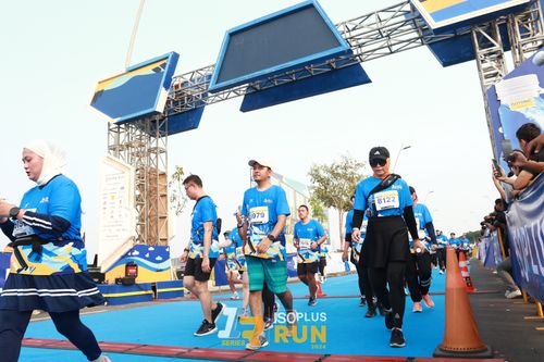 Race photo from ISOPlus Run 2024 Jakarta