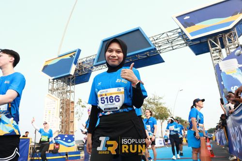 Race photo from ISOPlus Run 2024 Jakarta
