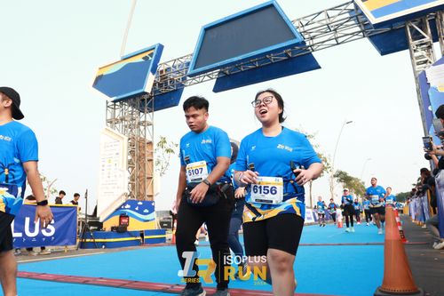 Race photo from ISOPlus Run 2024 Jakarta