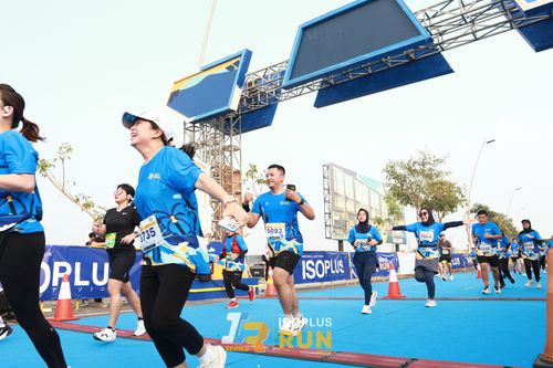 Race photo from ISOPlus Run 2024 Jakarta