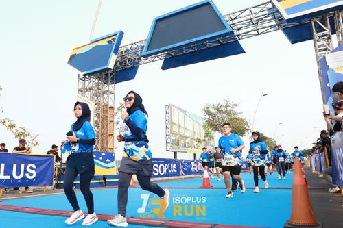 Race photo from ISOPlus Run 2024 Jakarta