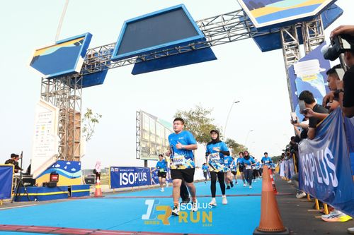 Race photo from ISOPlus Run 2024 Jakarta