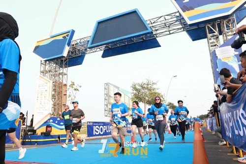 Race photo from ISOPlus Run 2024 Jakarta