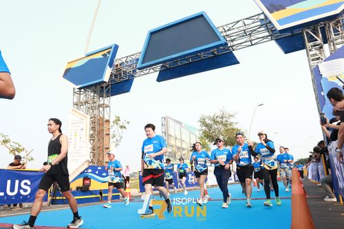Race photo from ISOPlus Run 2024 Jakarta