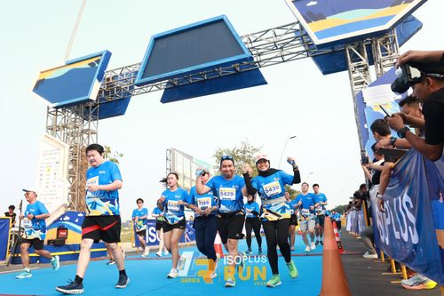 Race photo from ISOPlus Run 2024 Jakarta