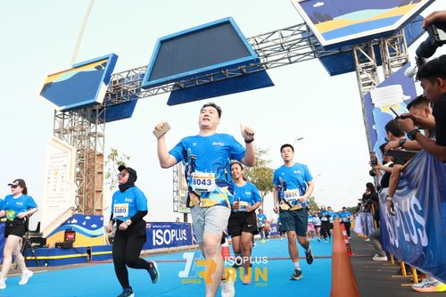 Race photo from ISOPlus Run 2024 Jakarta