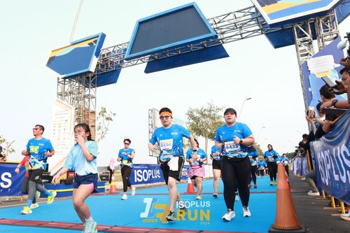 Race photo from ISOPlus Run 2024 Jakarta