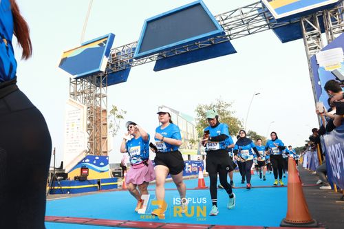 Race photo from ISOPlus Run 2024 Jakarta