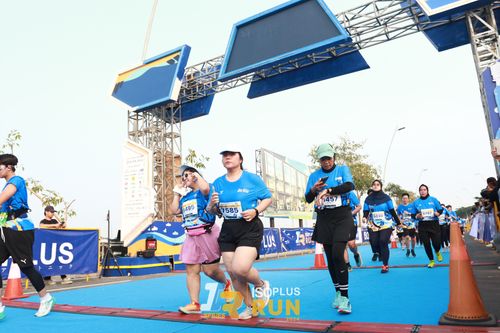 Race photo from ISOPlus Run 2024 Jakarta