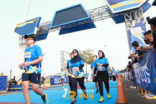 Race photo from ISOPlus Run 2024 Jakarta