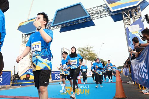 Race photo from ISOPlus Run 2024 Jakarta