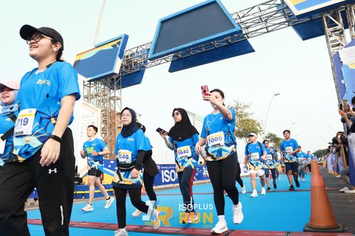 Race photo from ISOPlus Run 2024 Jakarta