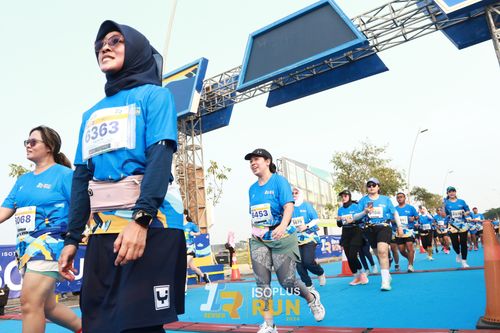 Race photo from ISOPlus Run 2024 Jakarta