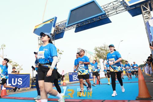 Race photo from ISOPlus Run 2024 Jakarta