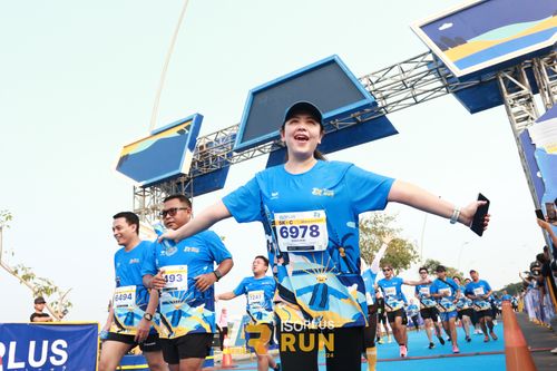 Race photo from ISOPlus Run 2024 Jakarta