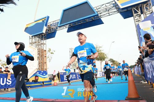 Race photo from ISOPlus Run 2024 Jakarta