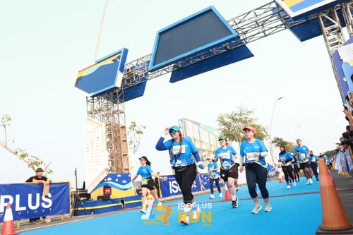 Race photo from ISOPlus Run 2024 Jakarta