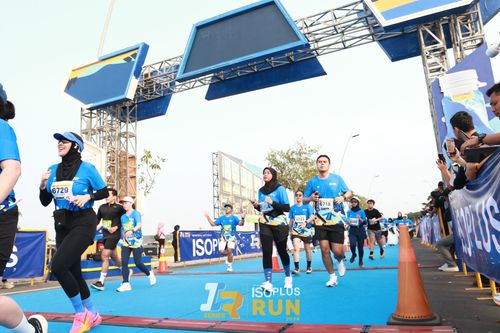 Race photo from ISOPlus Run 2024 Jakarta