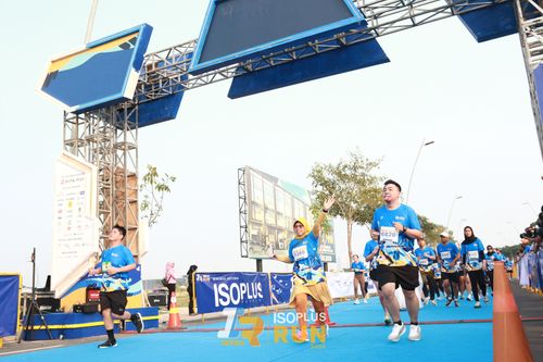 Race photo from ISOPlus Run 2024 Jakarta