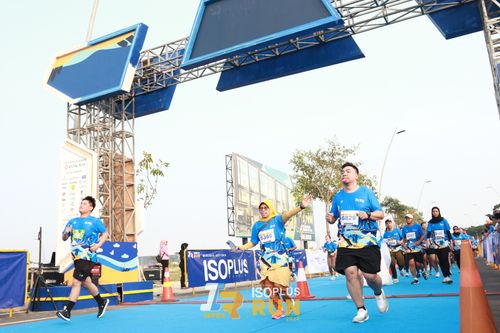 Race photo from ISOPlus Run 2024 Jakarta