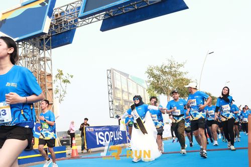 Race photo from ISOPlus Run 2024 Jakarta