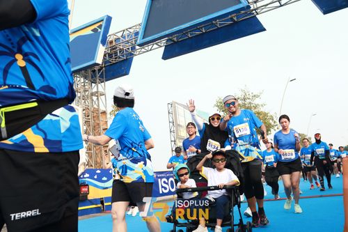 Race photo from ISOPlus Run 2024 Jakarta